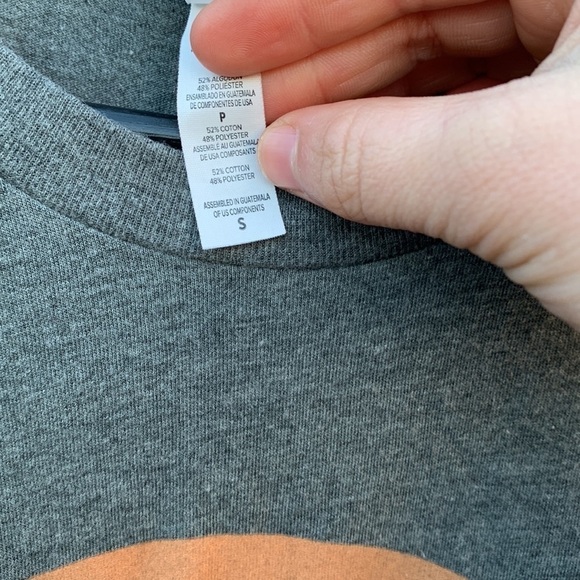 CANVAS Women's small grey T-shirt - Picture 3 of 5